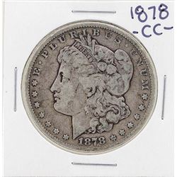 1878-CC $1 Morgan Silver Dollar Coin