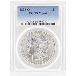 1898-O $1 Morgan Silver Dollar Coin PCGS MS64