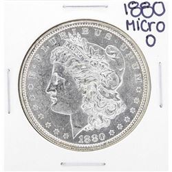 1880-O Micro O $1 Morgan Silver Dollar Coin