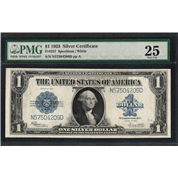 1923 $1 Silver Certificate Note Fr.237 PMG Very Fine 25
