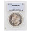 Image 1 : 1879-S $1 Morgan Silver Dollar Coin PCGS MS65