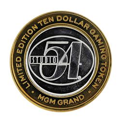 .999 Silver MGM Grand Las Vegas $10 Casino Limited Edition Gaming Token
