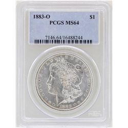 1883-O $1 Morgan Silver Dollar Coin PCGS MS64
