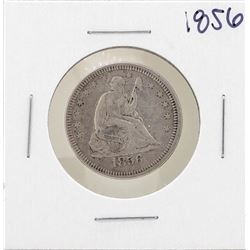 1856 Seated Liberty Quarter Coin