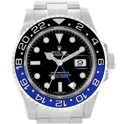 Rolex GMT Master II Batman Blue Black Ceramic Mens Watch