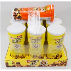 10 TUBES OF TRAIL MIX CANDY (MOSTLY OH! HENRY)