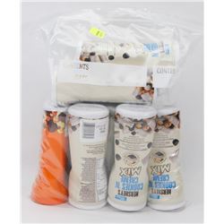 10 TUBES OF TRAIL MIX CANDY (MOSTLY COOKIES &