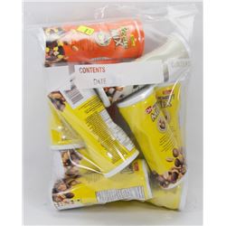 10 TUBES OF TRAIL MIX CANDY (MOSTLY COOKIES &