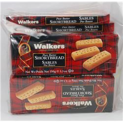 12 BOXES OF WALKERS SHORTBREAD COOKIES