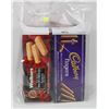 Image 1 : 4 BOXES OF CADBURY FINGERS COOKIES AND 6 BOXES