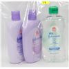 Image 1 : BAG OF ASSORTED BABY OIL