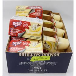 BOX OF VANILLA SNACK PACK PUDDINGS
