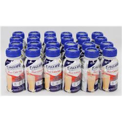 CASE OF 24 VANILLA  PLUS CALORIES ENSURE