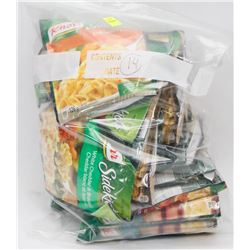 BAG OF 14 ASSORTED KNORR NOODLE MIXES