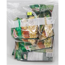 BAG OF 14 ASSORTED KNORR NOODLE MIXES