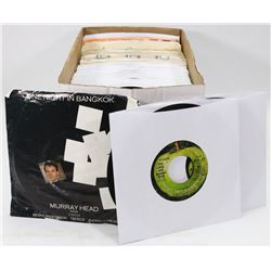BOX OF ASSORTED 45RPM RECORDS