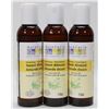 Image 1 : THREE TUBES OF AURA CACIA SWEET ALMOND SKIN