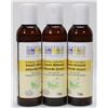Image 1 : THREE TUBES OF AURA CACIA SWEET ALMOND SKIN