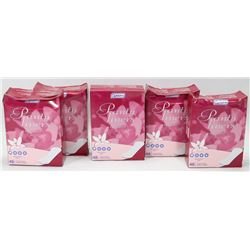 5 BOXES OF OPTION+ PANTY LINERS