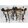 Image 1 : PAIR OF MATCHING ASIAN THEME HANGING LIGHT