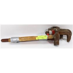 2 MONKEY WRENCHES & BALL PEEN HAMMER