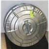Image 1 : LOT OF 5 STAINLESS STEEL GARBAGE CAN LIDS ( TOOLS