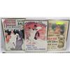 Image 1 : LOT OF THREE FRAMED FRENCH THEATRE STYLE PICTURES