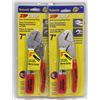 Image 1 : PAIR OF 7" ZIP-GRIP AUTO SIZING LOCKING  ( TOOLS )