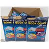 Image 1 : LOT OF 25 NEW PACKS OF SHRINK TO FIT BOOK COVERS