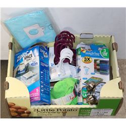 BOX OF ASSORTED ITEMS FOR YOUR HOME