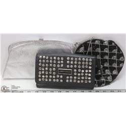 LOT OF 2 VINTAGE PURSES & REPLICA JIMMY CHOO.