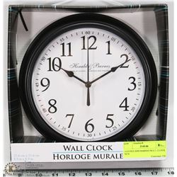 HAROLD AND BARNES WALL CLOCK NEW