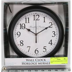 HAROLD AND BARNES WALL CLOCK NEW