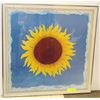 Image 1 : FRAMED SUNFLOWER PICTURE