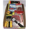 Image 1 : FLAT OF NEW TOOLS - HOBBY KNIFE SET, SCREWDRIVERS