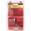 Image 1 : NEW 35PC ALL PURPOSE DRILL BIT SET ( TOOLS )