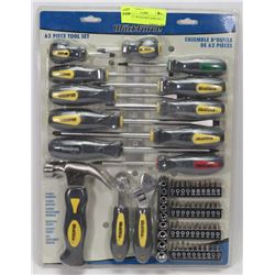 NEW 63PC WORKFORCE TOOL SET  ( TOOLS )