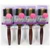 Image 1 : LOT OF FOUR HAIR BRUSHES