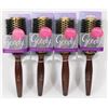 Image 1 : LOT OF FOUR HAIR BRUSHES