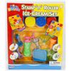 Image 1 : NEW KIDS DOUGH STAMP N' ROLLER ICE-CREAM SET