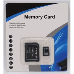 NEW 32GB MICRO SD CARD WITH ADAPTOR