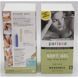 TWO BOXES O PARISSA SOFT GEL FINE HAIR WASHABLE