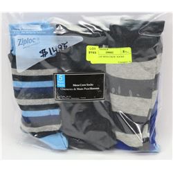 5 PACK OF MENS CREW  SOCKS
