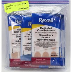 BAG OF REXAL MEDICATED CORN REMOVERS
