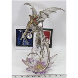 FRANKLIN MINT, DRAGON BY MICHAEL WHELAN WITH COA