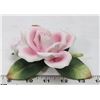 Image 1 : PINK ROSE PORCELAIN FLOWER