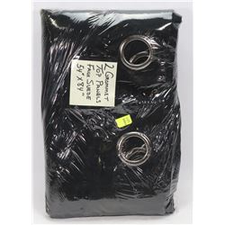 2 GROMMET TOP PANELS 54" X 84"