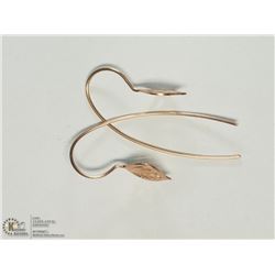 SILVER LEAF EARRINGS