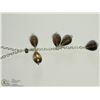 Image 1 : SILVER GARNET NECKLACE