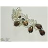 Image 2 : SILVER GARNET NECKLACE